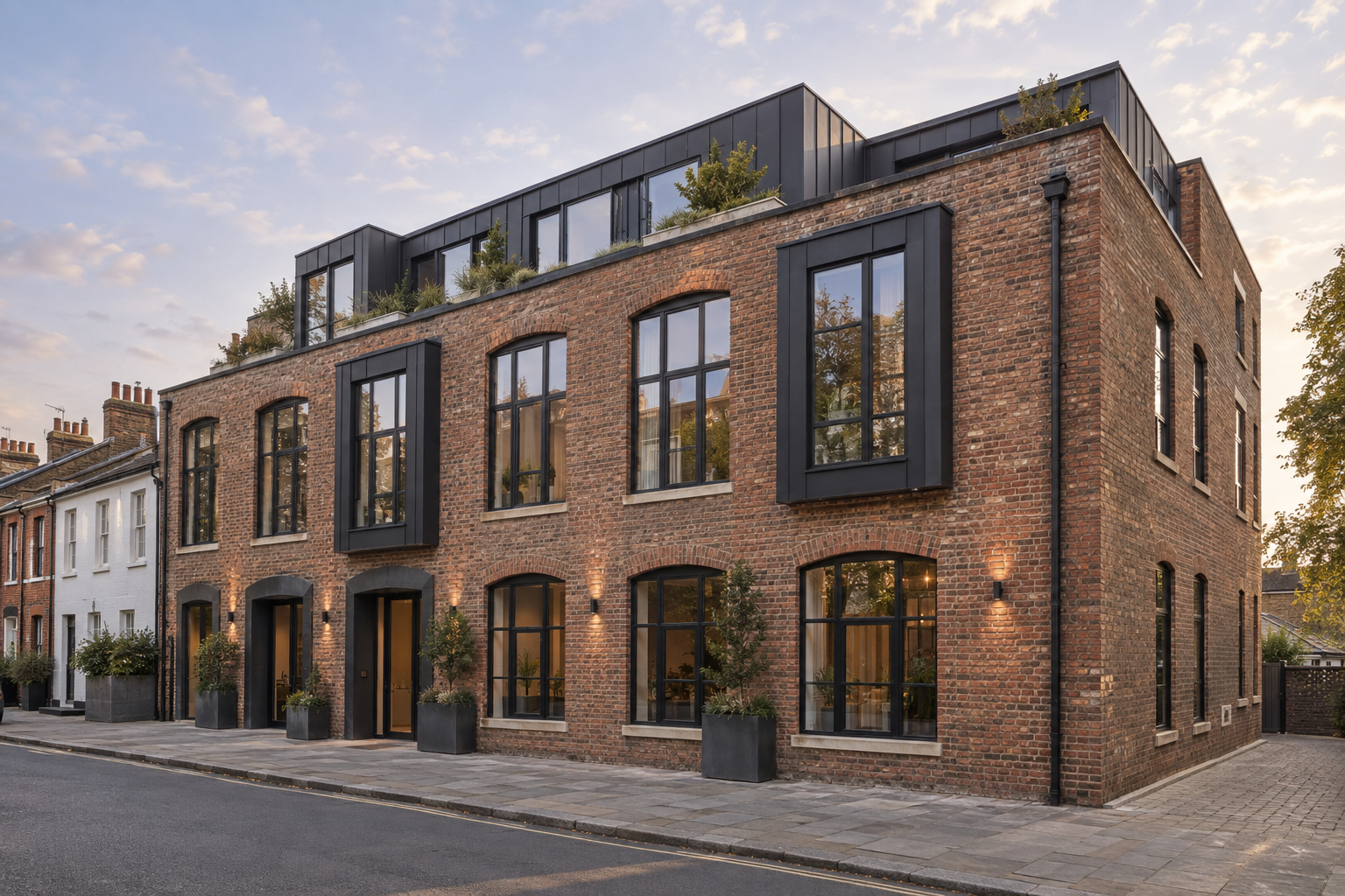 Contemporary commercial property conversion